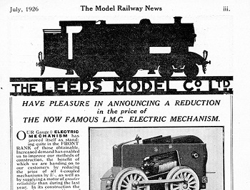 Leeds 1926 July Advertisement