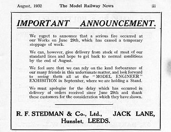 Leeds 1932 August Advertisement