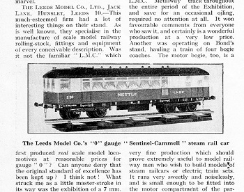 Leeds 1933 October Trade News