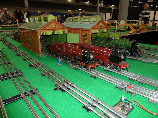 Hornby locos on shed