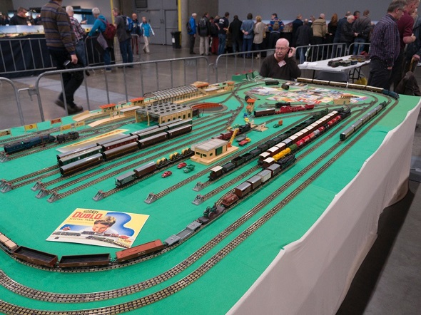 Hornby Dublo layout