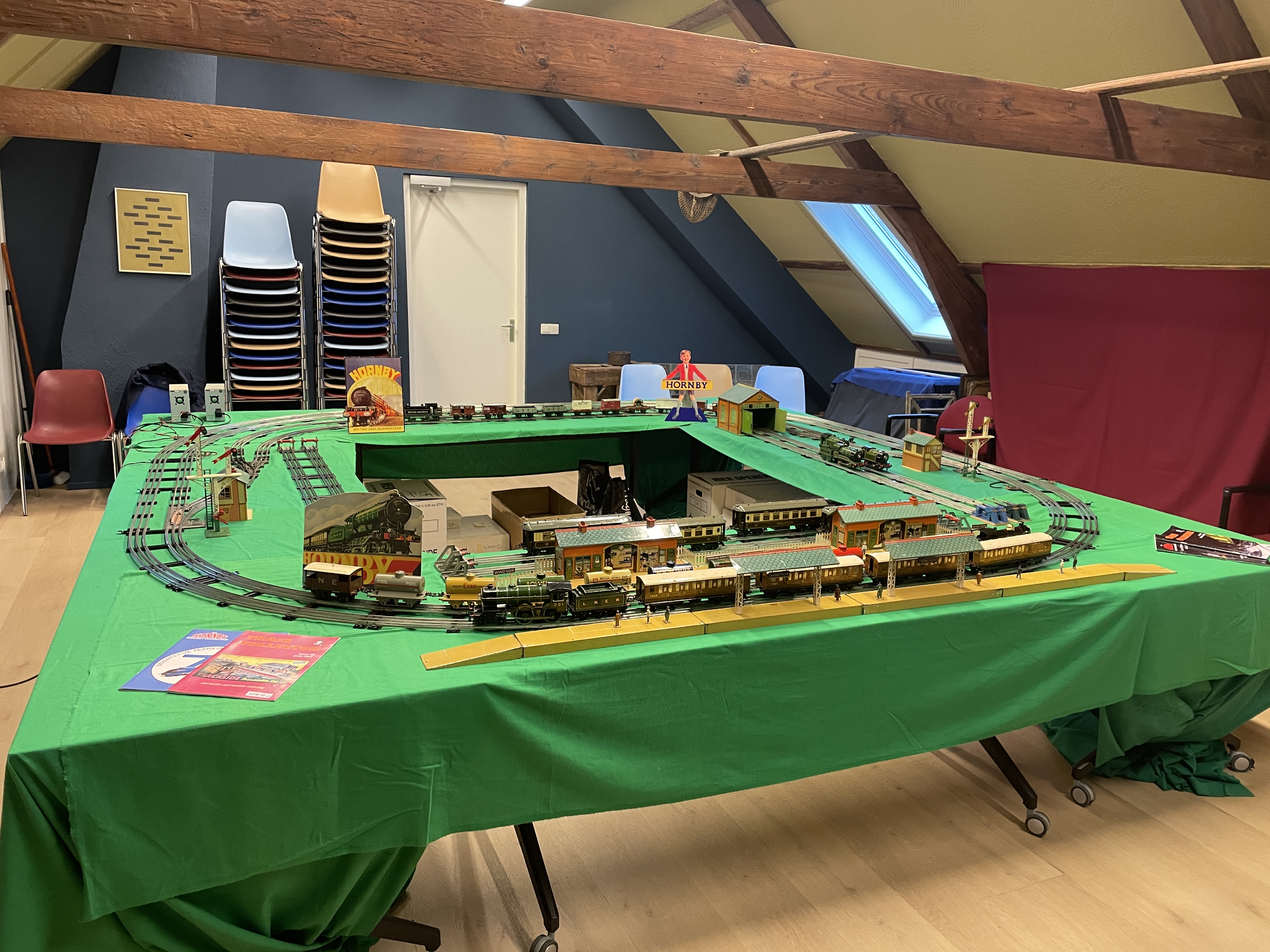 Dutch HRCA Hornby O-gauge layout