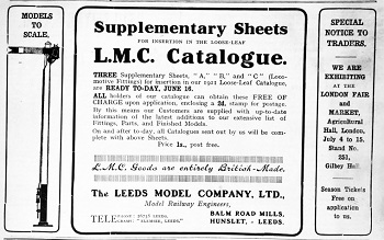 Leeds 1921 June Advertisement