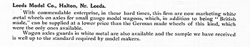 Leeds 1915 March Trade News