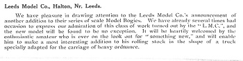Leeds 1916 January Trade News