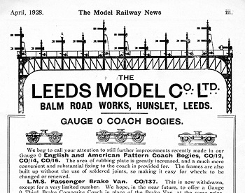 Leeds 1928 April Advertisement