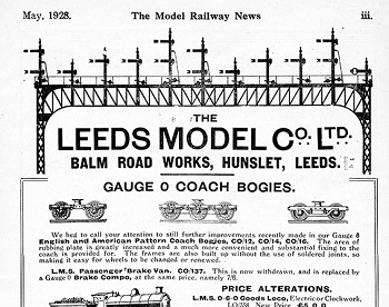 Leeds 1928 May Advertisement