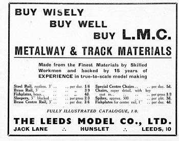 Leeds 1934 March Advertisement