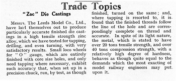 Leeds 1934 July Trade News
