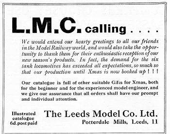 Leeds 1935 December Advertisement