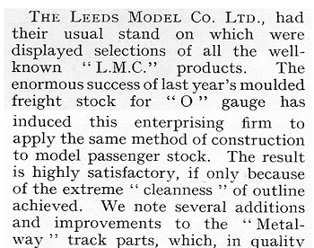 Leeds 1938 October Trade News