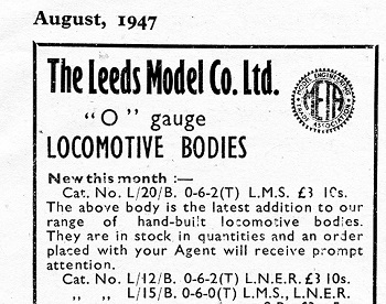 Leeds 1947 August Advertisement