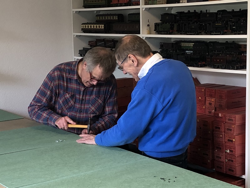 Building a Vintage model railway