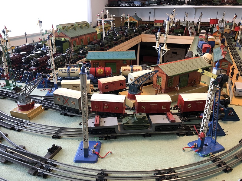 Vintage model railways layout