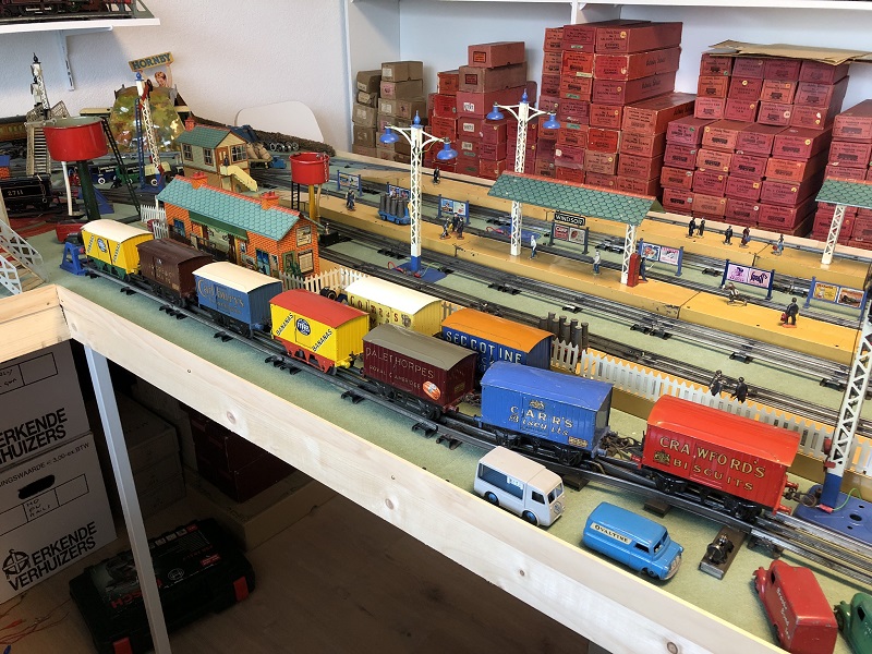 Vintage model railways layout