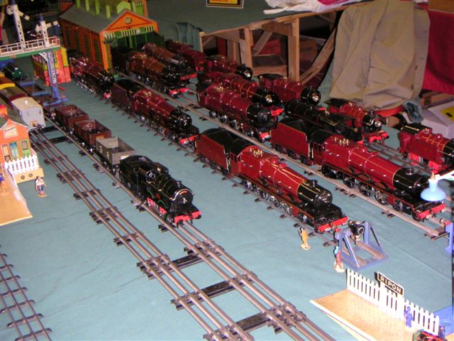 HRCA 35 Lizzies at the engine shed