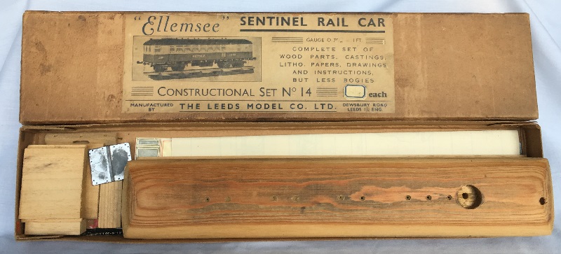 Leeds LNER Sentinell-Cammell Rail Car kit