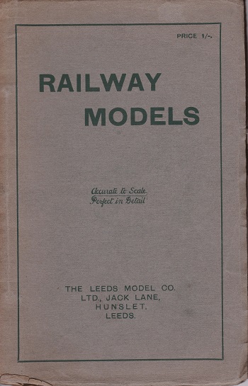 Leeds 1932 Catalogue
