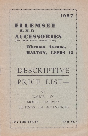 Leeds 1957 Catalogue