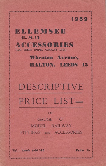 Leeds 1959 Catalogue