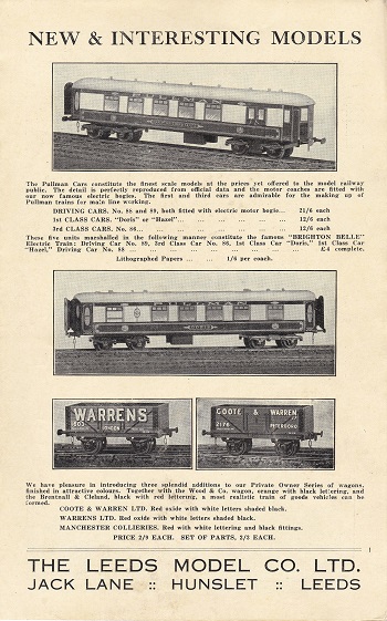 Leeds 1935 Leaflet